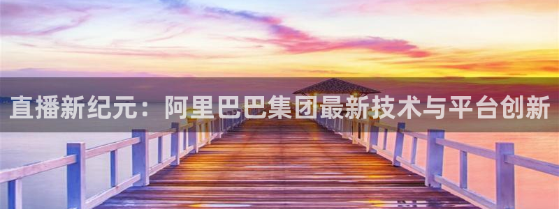 833直播体育app：直播新纪元：阿里巴巴集团最新技术与平台创新